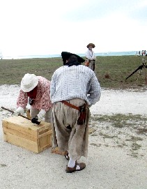 Grace and Dutch Preparing a Charge