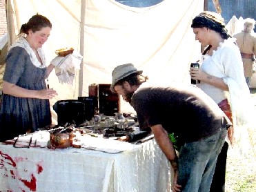 Kate Acting as Surgeon