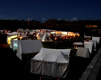 Encampment at Night