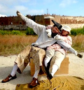 Dutch and Grace Arms Out