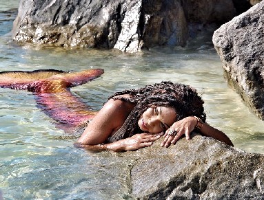Caribbean Pearl as Mermaid