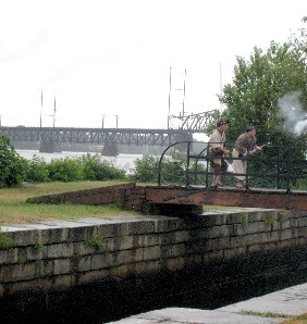 Pirates storm the Lockhouse