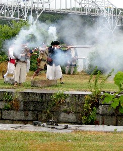 Pirates firing on defenders 2