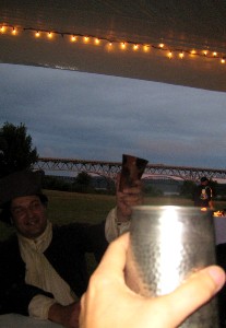 Toasting the Evening