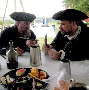 Dave, Balls and piece of melon