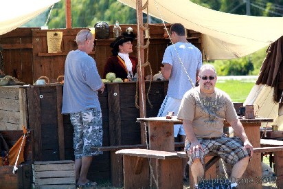 Mary Diamond manning the Tavern