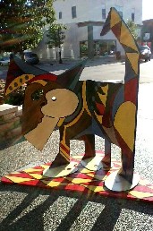 Pop Art Arf Walk Dog