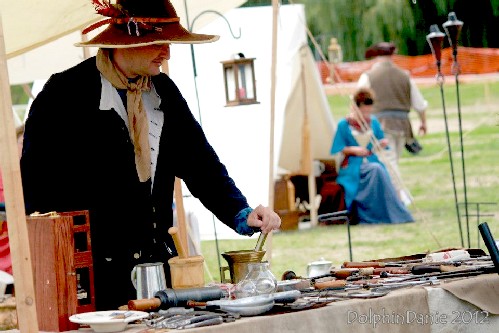 Mission at his table