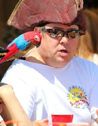 Parrot in a hat