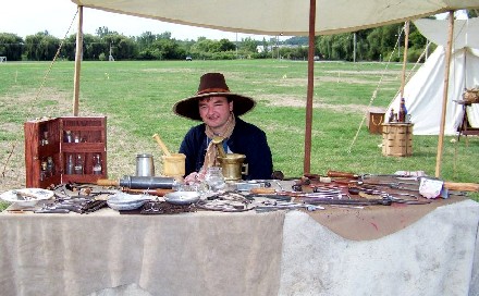 Surgeon at his Table