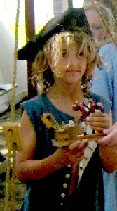 Bradley and his pirate action figure