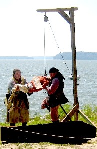 Taking Billy Bones down from the gibbet