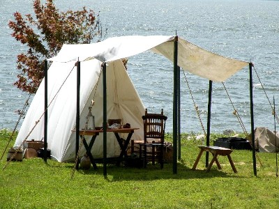 Tent by the Lake