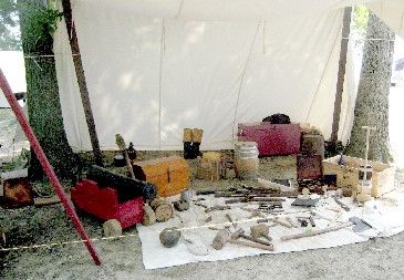 Stephen Priddy's tools display at Paynetwon 2009