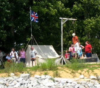 View of the shore from the Firefly