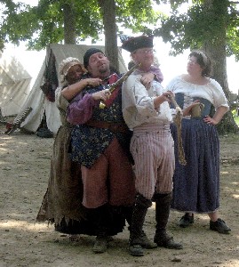 Paynetown Governor Dave Deerwester captured by pirates