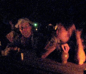 Micheal & Kate at night in Paynetown