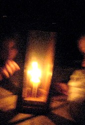 Blurry lantern photo