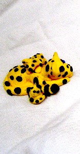 Grace's leopard sculpture