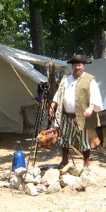 Spitted animal over fire Paynetown 2009