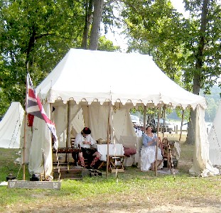 Mike and Diana Stevens in their site