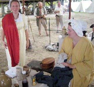 Chole in her new yellow dress