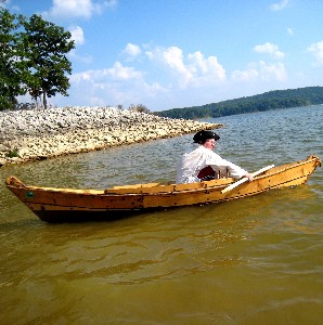 Jay Babcock rowing 