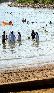 Baptism at the beach 3