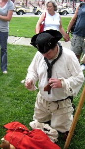 Jay lighting his pipe 1