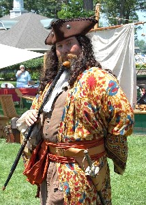 M.A. d'Dogge in his smoking jacket