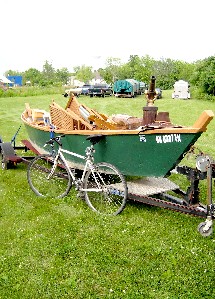 My bike by the Sheep