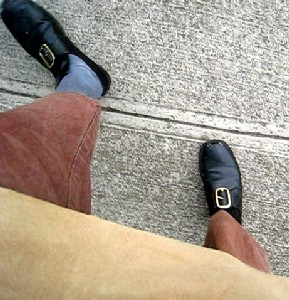 Mission's legs and feet