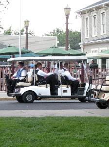 Bachelors in a convertible