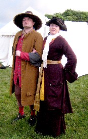 Mission and Donna in Coats
