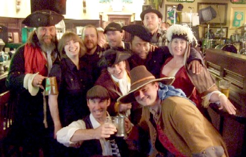 The pirates and the Irishmen