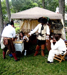 Shannon and Trish's Leatherworking Booth