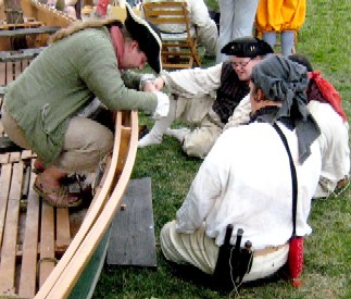 The boys playing at dice