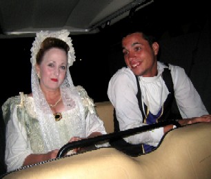 Our new pal and Lisa