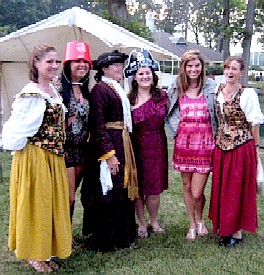 Tipsy Girls posing with our girls