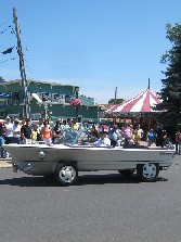 A boat car
