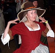 Lisa with Mission's Hat