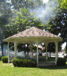 The Gazebo in the middle
