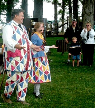 Faire winds finishing their show