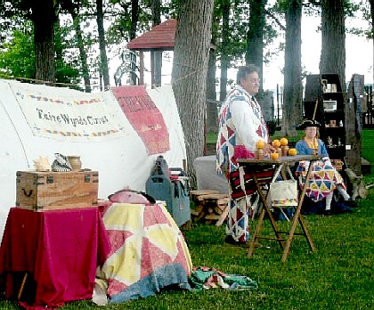 Faire Winds working their show