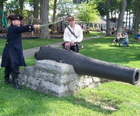 Bryan and Dave wth the cannon