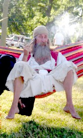 Billie in his hammock