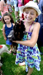 Girl with Billie's Skunk