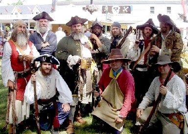 Pirates involved in the battle