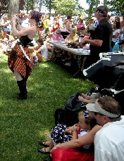 The contest audience