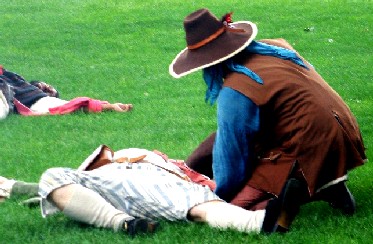 Mission attends to Michael